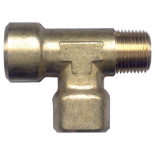 Load image into Gallery viewer, Fairview 107-B Brass Tee - 1/4 FPT x 1/4 MPT x 1/4 FPT