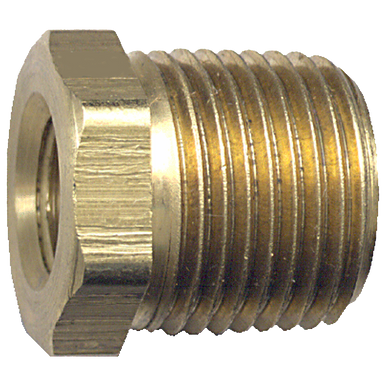 Fairview 110-HC Brass Bushing 1 Male NPT X 3/8 Female NPT