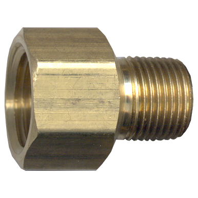 Fairview 120-ED Brass Adapter - 3/4 FPT x 1/2 MPT