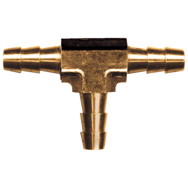 Fairview 123-6 Brass Tee - 3/8 Hose Barb