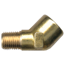 Load image into Gallery viewer, Fairview 124-C Brass 45º Elbow - 3/8 MPT x 3/8 FPT