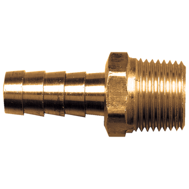 Fairview 125-10D Brass Hose Barb - 5/8 x 1/2 MPT