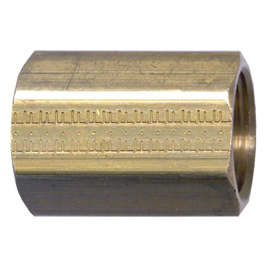 Fairview 142EU-3 Brass Inv. Flare Coupling - 3/16 - European Standard