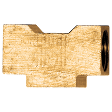 Load image into Gallery viewer, Fairview 144-4 Brass Inv. Flare Tee - 1/4