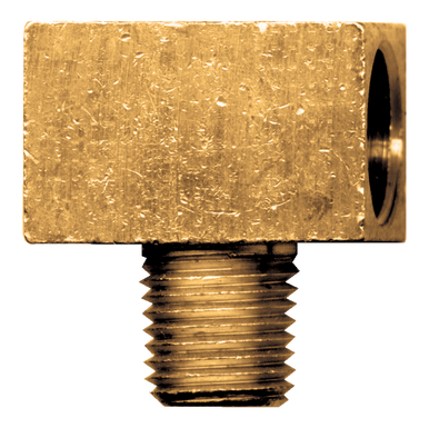 Fairview 145-6B Brass Inverted Flare Tee 3/8 X 1/4 Male NPT