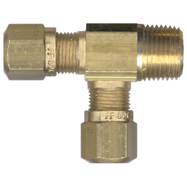Fairview 1471-6B AB Tee - 3/8 x 1/4 MPT x 1/4