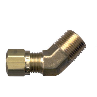 Fairview 1474-6C AirBrake 45º Elbow - 3/8 x 3/8 MPT