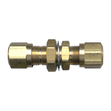 Fairview 1477-4 AirBrake Bulkhead Union - 1/4