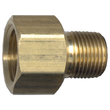 Load image into Gallery viewer, Fairview 148-5B Brass Inv. Flare Adapter - 5/16 x 1/4 MPT