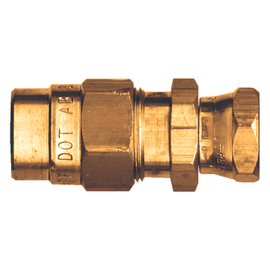 Fairview 1492SW-6C Airbrake Hose End 3/8 X 3/8 Male NPT Swivel