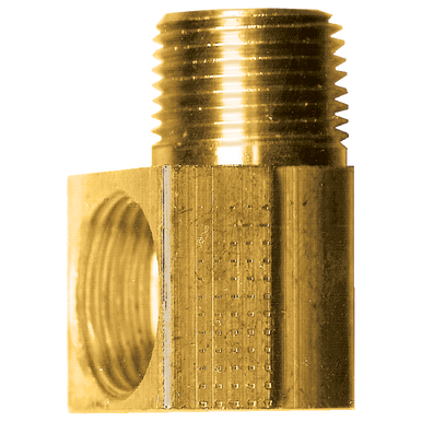 Fairview 149-4B Brass Inv. Flare 90º Elbow - 1/4 x 1/4 MPT