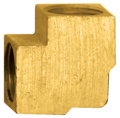Fairview 150-6B Brass Inverted Flare 90º Elbow 3/8 X 1/4 Female NPT