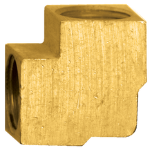 Load image into Gallery viewer, Fairview 150-6B Brass Inverted Flare 90º Elbow 3/8 X 1/4 Female NPT