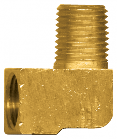 Fairview 189-4A Threaded Sleeve 90º Elbow 1/4 X 1/8 Male NPT
