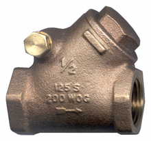 Load image into Gallery viewer, Fairview 298-J Swing Check Y Valve 1-1/4 Female NPT