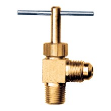 Load image into Gallery viewer, Fairview 3049-4A Needle Valve 90º Elbow - 1/4M.SAE x 1/8 MPT