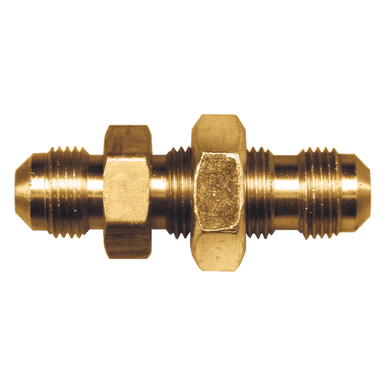 Fairview 31-8 Brass Bulkhead Union 1/2 Male SAE