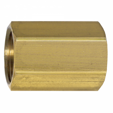 Fairview 32-4 Brass Coupling 1/4 Female SAE