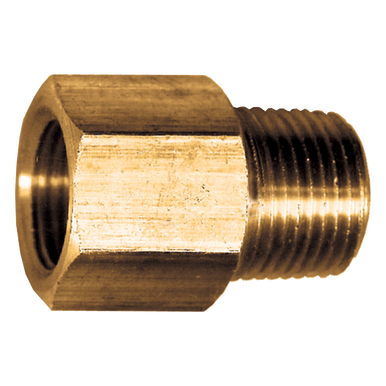 Fairview 33-8C Brass Adapter - 1/2F.SAE x 3/8 MPT