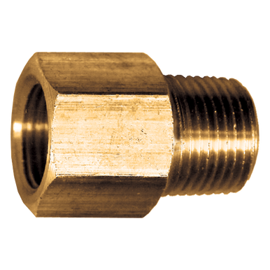 Fairview 33-4A Brass Adapter 1/4 Female SAE X 1/8 Male NPT
