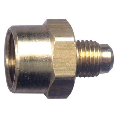 Fairview 35-86 Brass Adapter 1/2 Female SAE X 3/8 Male SAE