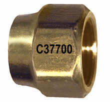 Load image into Gallery viewer, Fairview 40-6 Brass Forged Nut 3/8 Female SAE