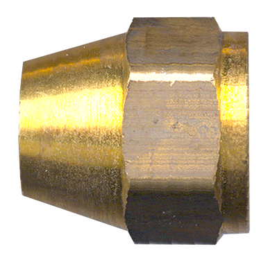 Fairview 41S-6 Brass Milled Nut - 3/8 F.SAE