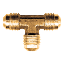 Load image into Gallery viewer, Fairview 44-4 Brass Tee - 1/4 M.SAE