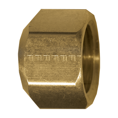 Fairview 56-4 Brass Sealing Cap Nut - 1/4M.SAE