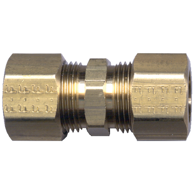 Fairview 62-3 Brass Compression Union - 3/16