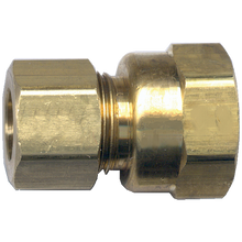 Load image into Gallery viewer, Fairview 66-3A Brass Compression Adapter - 3/16 x 1/8 FPT