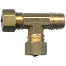 Load image into Gallery viewer, Fairview 71-6B Brass Compression Tee - 3/8 x 1/4 MPT x 3/8