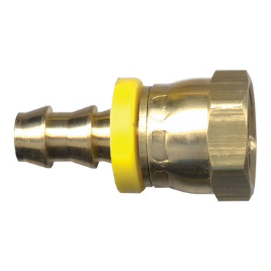 Fairview 731-8D Push-On Hose Barb 1/2 X 1/2 Female Pipe Swivel Ball Seat