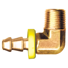 Load image into Gallery viewer, Fairview 739-6C Grip Hose Barb 90º Elbow - 3/8 x 3/8 MPT