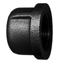 Load image into Gallery viewer, Fairview BI-108-C Black Iron Cap - 3/8 FPT