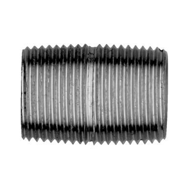 Fairview BI-112-B Black Iron Cls Nipple - 1/4 MPT