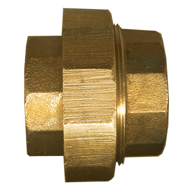 Fairview 104-B Brass Union - 1/4 FPT