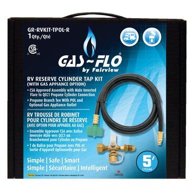 Fairview GR-RVKIT-TPOL-R Rv Lp-Gas Reserve Cylinder Tap Kit