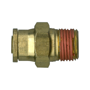 Fairview PC1468L-6B DOT Push-To-Connect Adapter 3/8 X 1/4 Male NPT Long