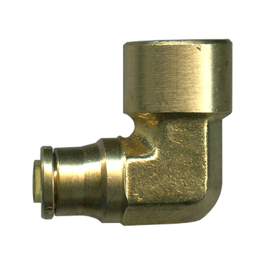 Fairview PC1470-4B DOT Push-To-Connect 90º Elbow 1/4 X 1/4 Female NPT
