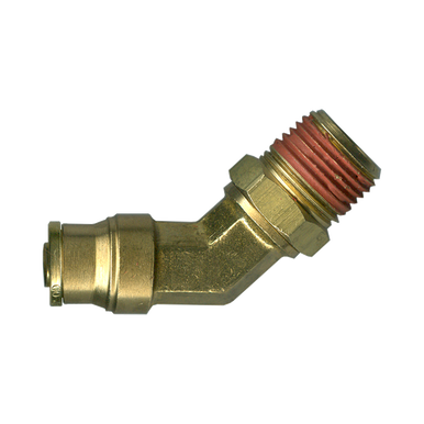 Fairview PC1474SW-4A DOT PTC 45º Elbow - 1/4 x 1/8 MPTSW
