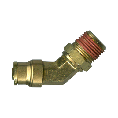 Fairview PC1474SW-6A DOT PTC 45º Elbow - 3/8 x 1/8 MPTSW