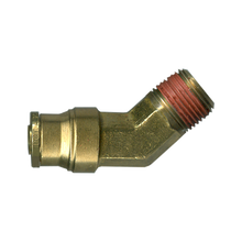 Load image into Gallery viewer, Fairview PC1474-12D DOT Push-To-Connect 45º Elbow 3/4 X 1/2 Male NPT