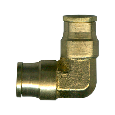 Fairview PC65-4 Push-Connect 90º Elbow - 1/4