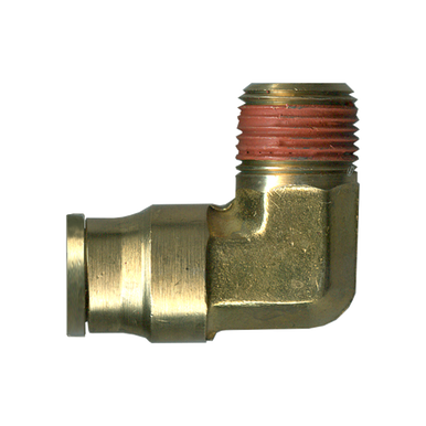 Fairview PC69-6B Push-Connect 90º Elbow - 3/8 x 1/4 MPT