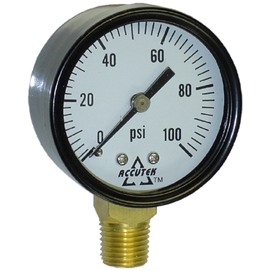 Fairview PG-60SD2 0-60PSI Dry Gauge - 2in Face - 1/4 MPT Stem