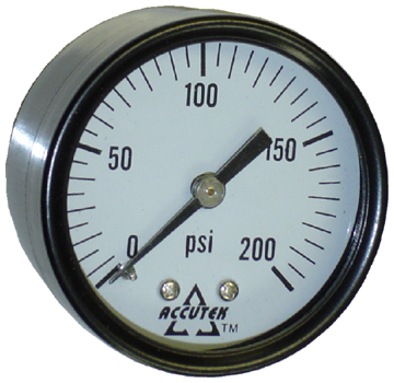 Fairview PG-60CD2 0-60PSI Dry Gauge - 2in Face - 1/4 MPT CBM