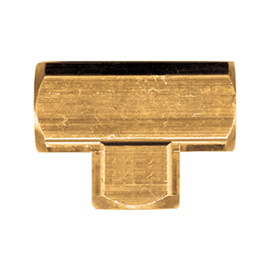 Fairview X101-C Brass Tee - 3/8 FPT - Extruded