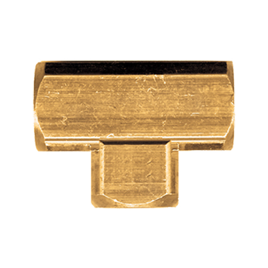 Fairview X101-D Brass Tee - 1/2 FPT - Extruded