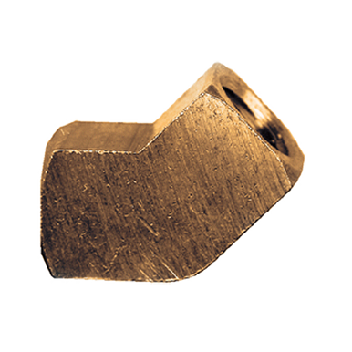 Fairview X105-A Brass 45º Elbow - 1/8 FPT - Extruded